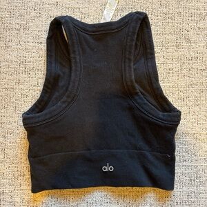 ALO Yoga Black Tank Top
